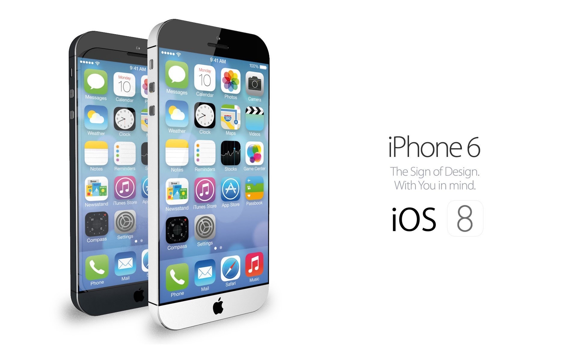 Iphone 6 cu sistem de operare iOS 8